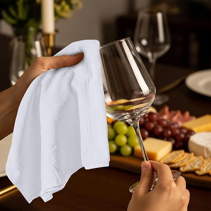 Utopia Kitchen White Flour Sack Towels 100% Cotton | Tea Towels - Image 5
