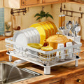MOUKABAL Dish Drying Rack with Drainboard by MOUKABALGREATHELPER