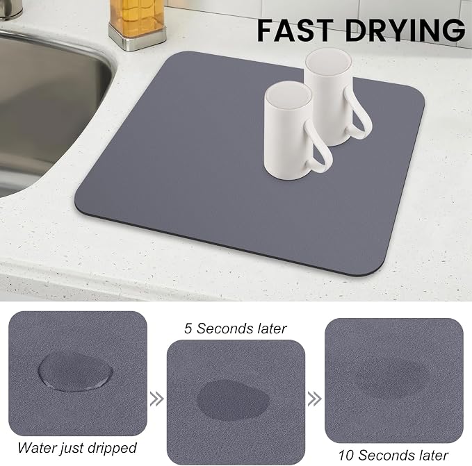 Dish Drying Mat Absorbent Dish Drying Mats - Image 4