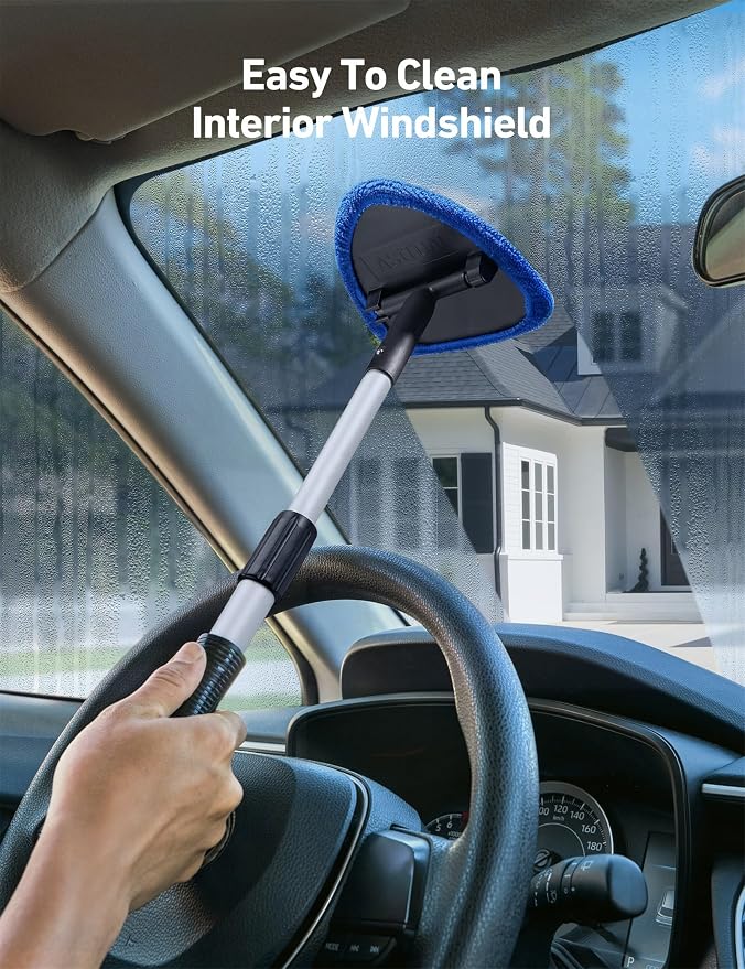 AstroAI 21" Extra-Long Windshield Cleaner Tool & Car Interior Detailing Kit | - Image 6