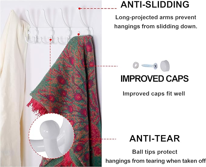 Wall Mounted Coat Rack - Image 5