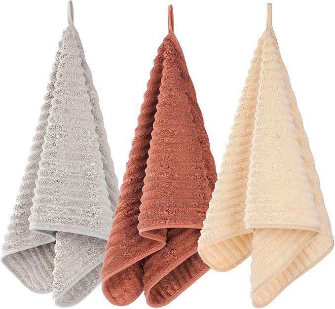 Luxury 3-Piece Quick-Dry Bath Towel Set – Ultra Soft Microfiber Towels | Hand by Bedvcaty