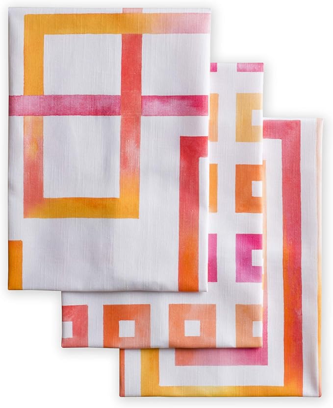 Maison d' Hermine Kitchen Towels Set of 3 Reusable 100% Cotton 27.50" x 20" by MaisondHermine