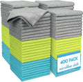 AIDEA Microfiber Cleaning Cloth-400PK, Soft Microfiber Towels by AIDEAHOME