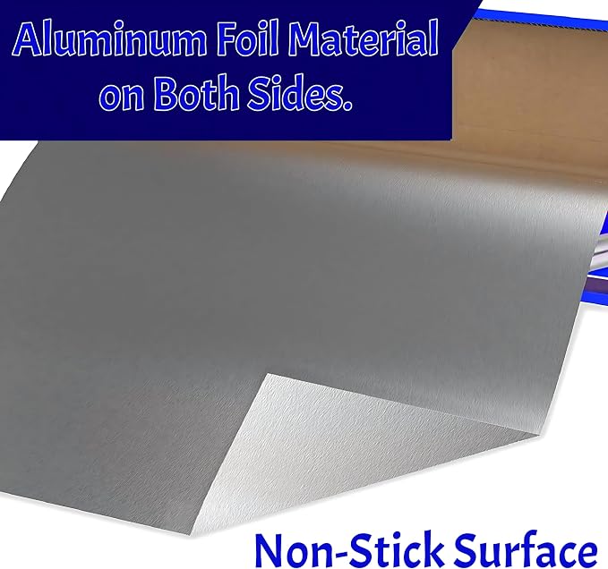 Aluminum Foil Wrap Roll 12 in x 1000 ft Heavy Duty Commercial and Home Use - Image 4