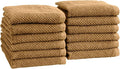 Great Bay Home 100% Cotton 12-Pack 13x13 Wash Cloth by GreatBayHome
