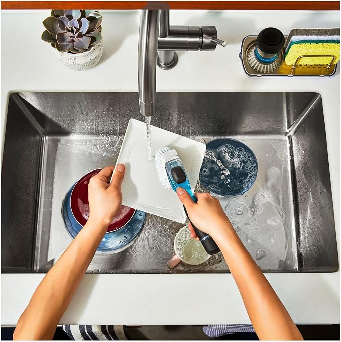 OXO Good Grips Soap Dispensing Dish Brush - Image 8