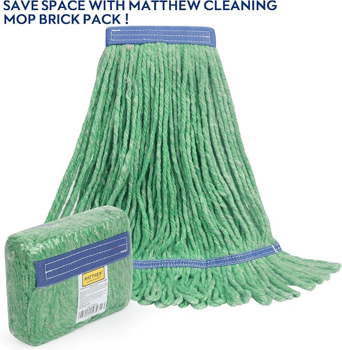 Matthew Cleaning Heavy Duty Mop Head Commercial Replacement - Image 6