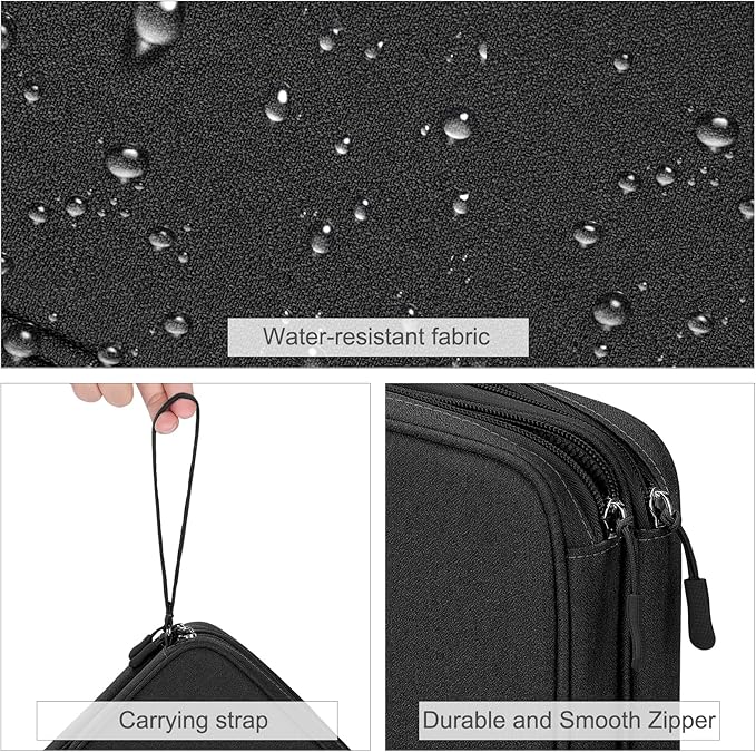 FYY Electronic Organizer, Travel Tech Pouch Bag, Extra Large, Waterproof - Image 4