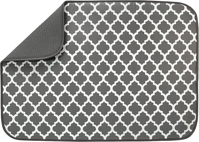 S&T INC. Dish Drying Mat, Extra Large Kitchen Counter Mat by STINC
