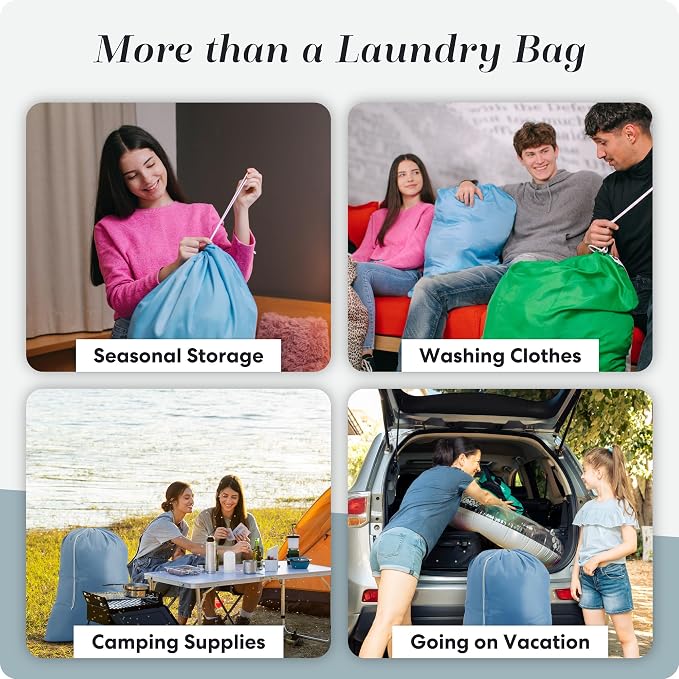 Handy Laundry XL Laundry Bag – Heavy Duty Nylon, Large Capacity, Durable - Image 7
