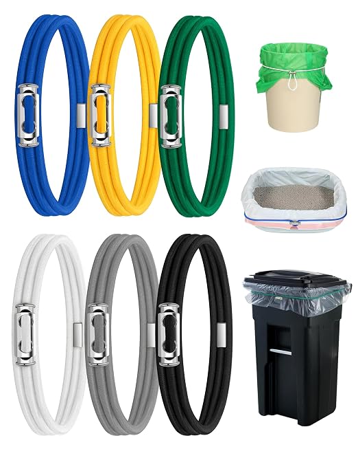 Garbage Can Bands Cord Lord Design Adjustable Large Trash Can Rubber Bands Fits by Rosaver