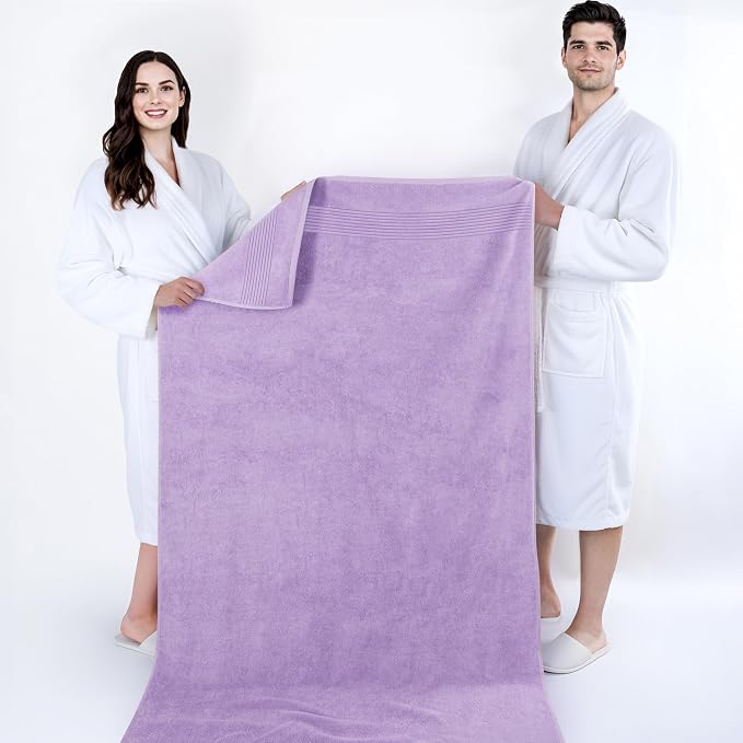 Cotton Paradise 100% Cotton Turkish Towel Set, Soft Absorbent Quick Dry - Image 5