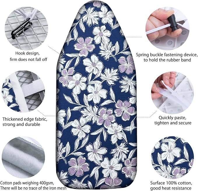 Small Ironing Board Cover Scorch Resistant, Table top Ironing Cover - Image 3
