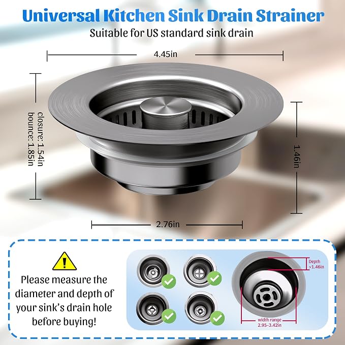 NinjaTiger Kitchen Sink Drain Strainer - Image 4