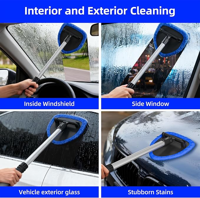 desin Windshield Cleaning Tool, Car Window Cleaner Windshield Cleaner - Image 4