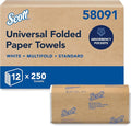 Scott Professional Multifold Paper Towels, 12 x 250 Sheets | Universal by Scott%C2%AEProfessional