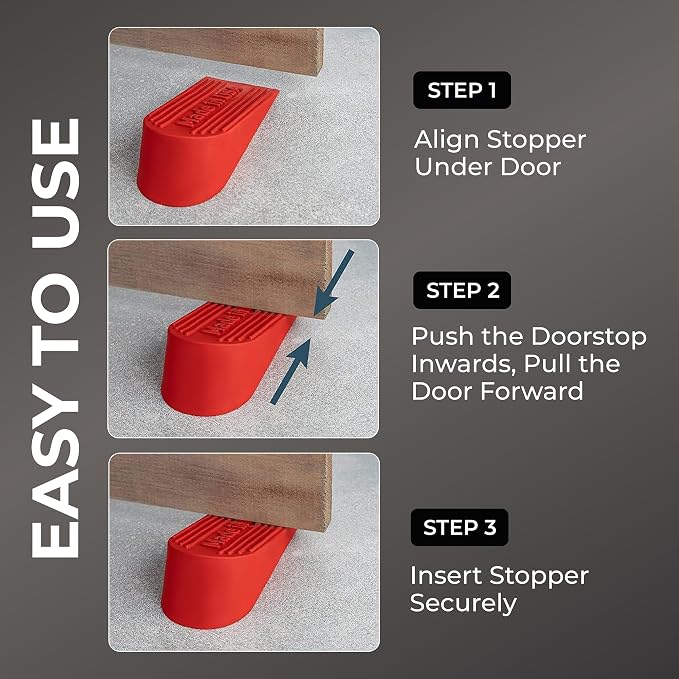 Large Rubber Door Stopper Made in USA - Image 7