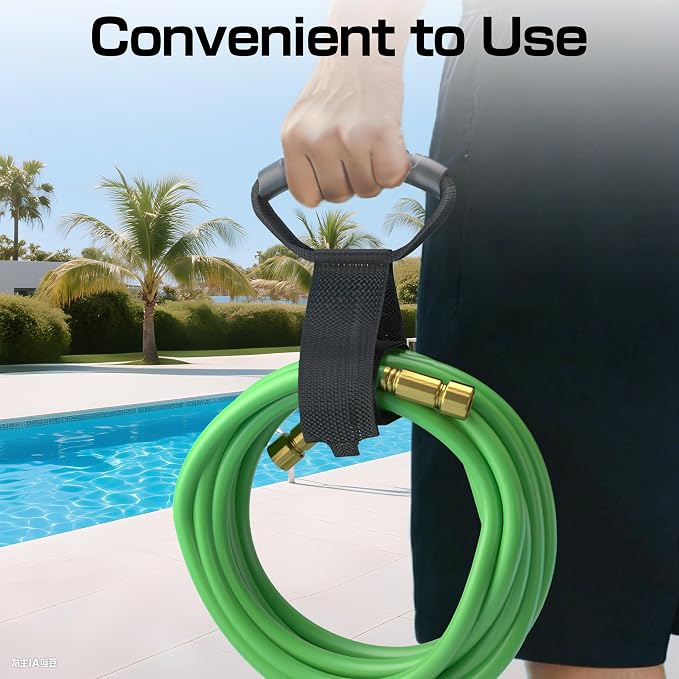 Deluwire Extension Cord Storage Straps 14", 2 Pack, Heavy Duty Hook and Loop - Image 3