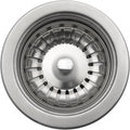 Kraus Kitchen Sink Stainless Steel Drain Assembly with Strainer, Fits Standard 3.5 in. or 4 in. Drain Openings