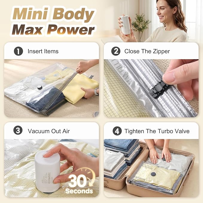 Vacuum Seal Bags for Clothing Travel - Image 6