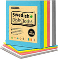 Swedish Dishcloths, 18 Pack Multicolor Kitchen Cloths, Absorbent Dish Towels by HOMERHYME