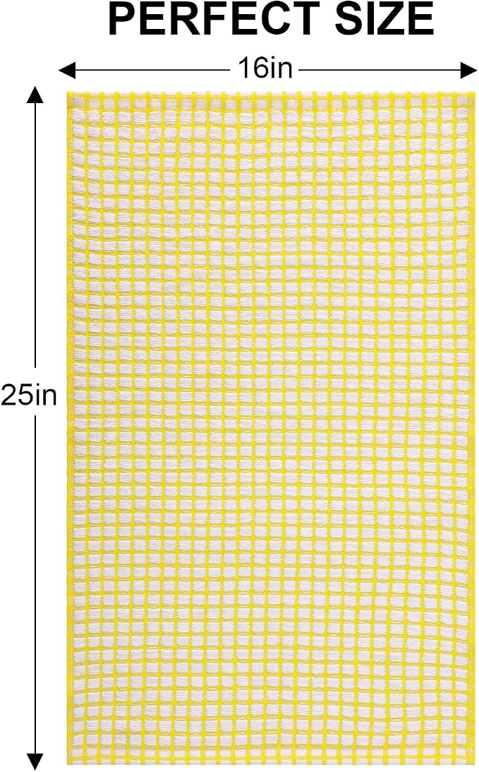 Kitinjoy Cotton 8 Pack Terry Kitchen Towels - Image 6