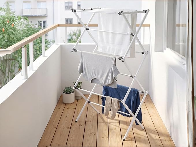 Expandable Steel Laundry Drying Rack, 7-Level Heavy Duty Clothes Drying Rack - Image 8