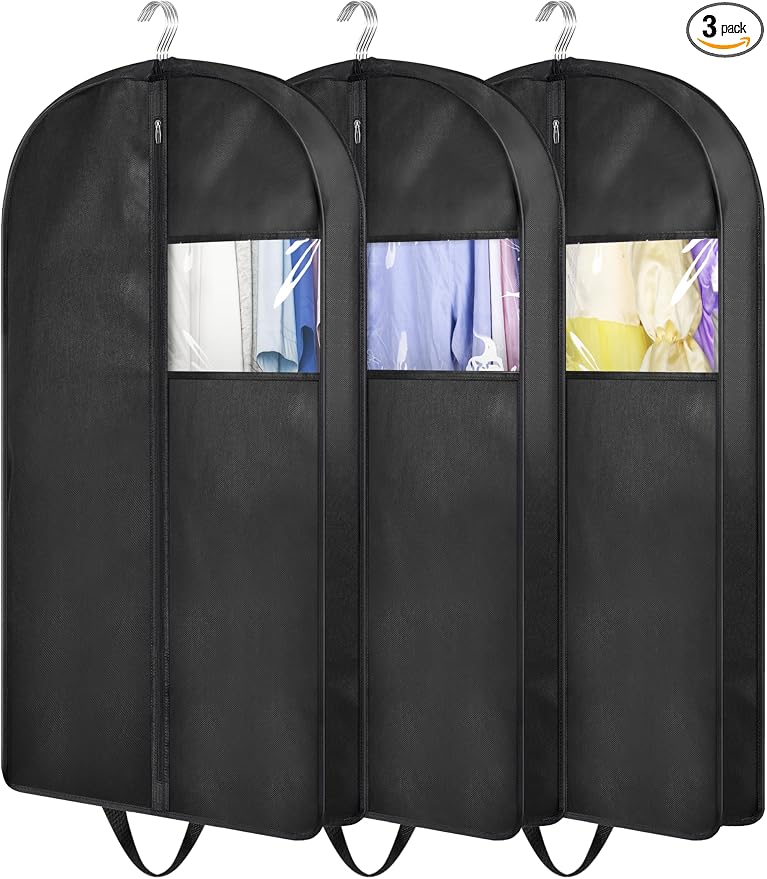 KIMBORA 35" Garment Bags for Hanging Clothes Travel by KIMBORA