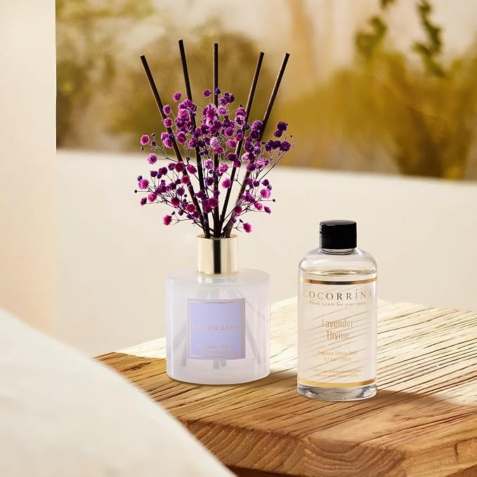 Refill- Lavender Thyme 6.7 Fl.oz Reed Diffuser Refill - Image 6