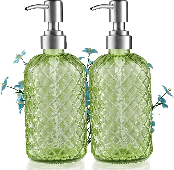 Kaishun Refillable Glass Soap Dispenser by Kaishun