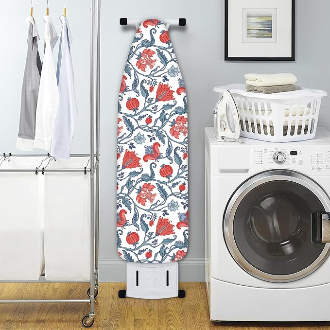 Extra Thick Ironing Board Cover and Pad, Floral Farmhouse 15x54 Ironing Board - Image 5
