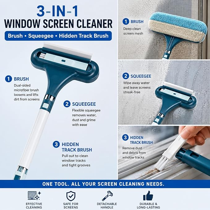 3-in-1 Window Screen Cleaner - Image 3