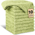10 Pack Premium Washcloths, Highly Absorbent and Super Soft Face Towels | by TEAWOO