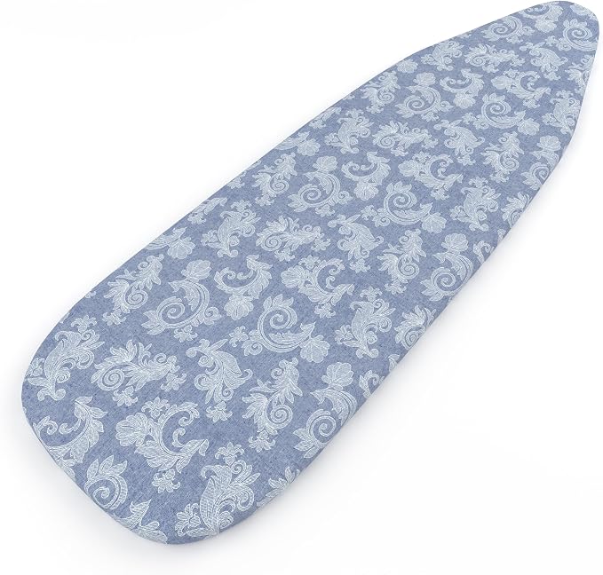 Encasa XO Padded Ironing Board Cover and Pad 54"x15" Blue - Image 5