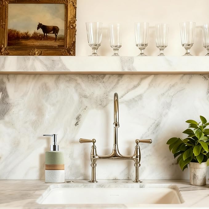 Ceramic Dish Soap Dispenser for Bathroom Shower Hand Soap Dispenser | - Image 9