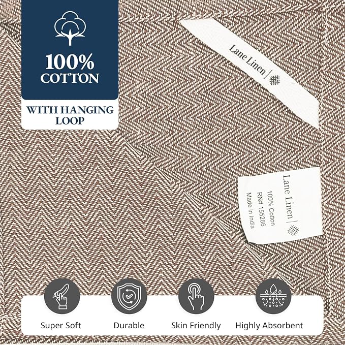 LANE LINEN 100% Cotton Dish Towels - Image 8