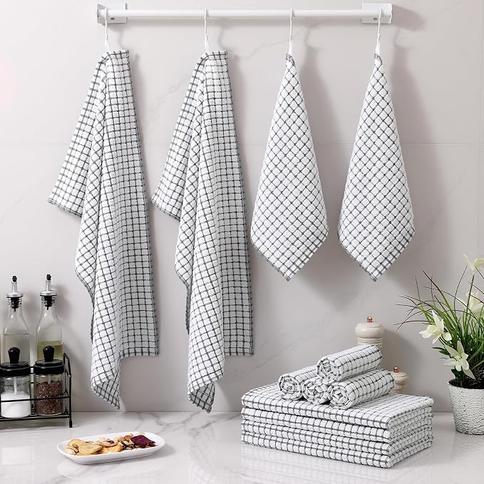 Homaxy Kitchen Towels and Dishcloths Set - Image 7