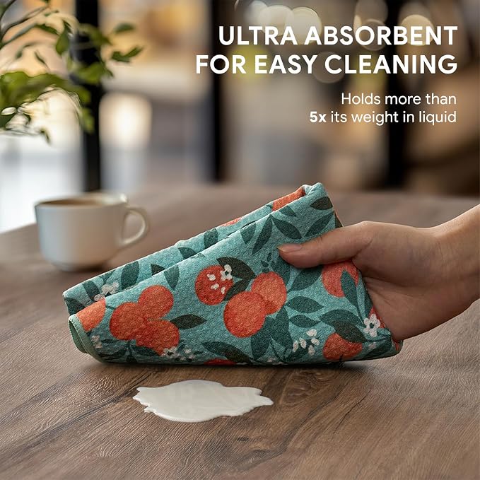 RECYCO Waffle Kitchen Towel Set of 2 - Image 4