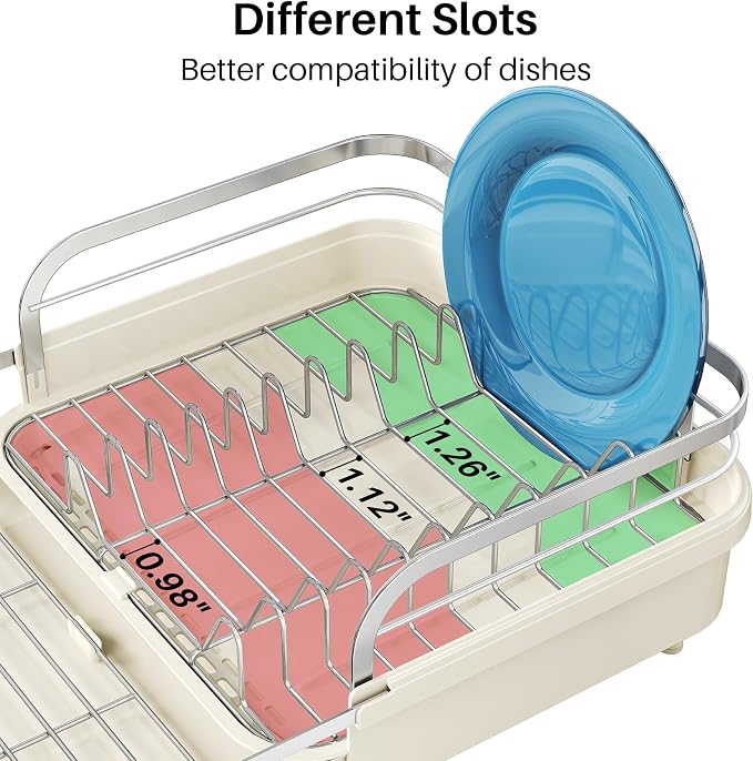 SNTD Expandable Dish Drying Rack - Image 6