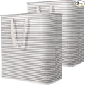 Lifewit 2 Pack Laundry Basket 100L Each, Collapsible Clothes Hamper by Lifewit