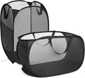 2 Pcs Durable Collapsible Laundry Baskets by Bemkoo