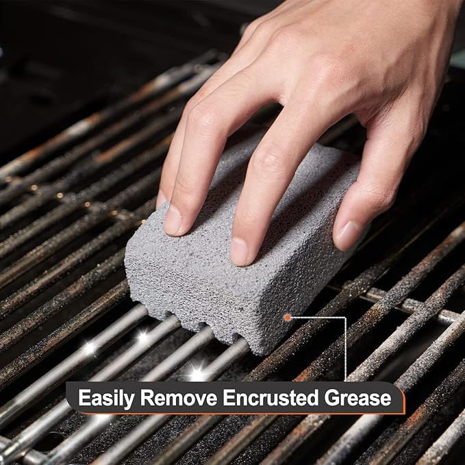 SHINESTAR 26-Piece Griddle Cleaning Kit for Blackstone, Flat Top Grill Cleaner Kit with Scraper, Cleaning Brick, Scouring Pads, Professional Griddle Accessories Kit for Cleaning, Easy to Remove Stain