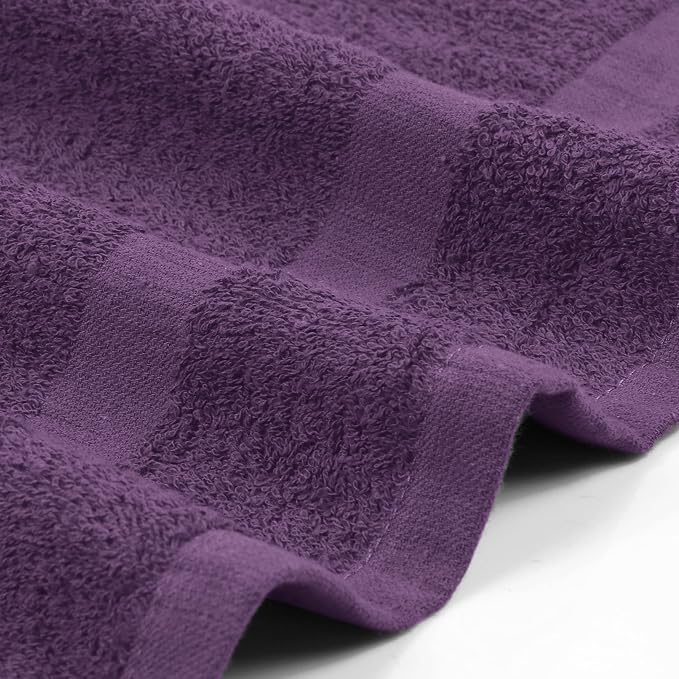 Utopia Towels - Salon Towel, and Home Hair Care, Plum | Highly Absorbent - Image 4