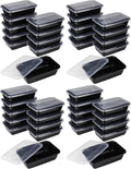 GoodCook Meal Prep Containers, Single Compartment 10-Pack, BPA-Free Reusable by GoodCook
