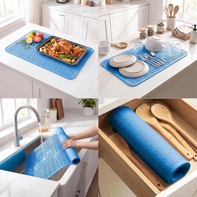 MicoYang Silicone Dish Drying Mat - Image 4
