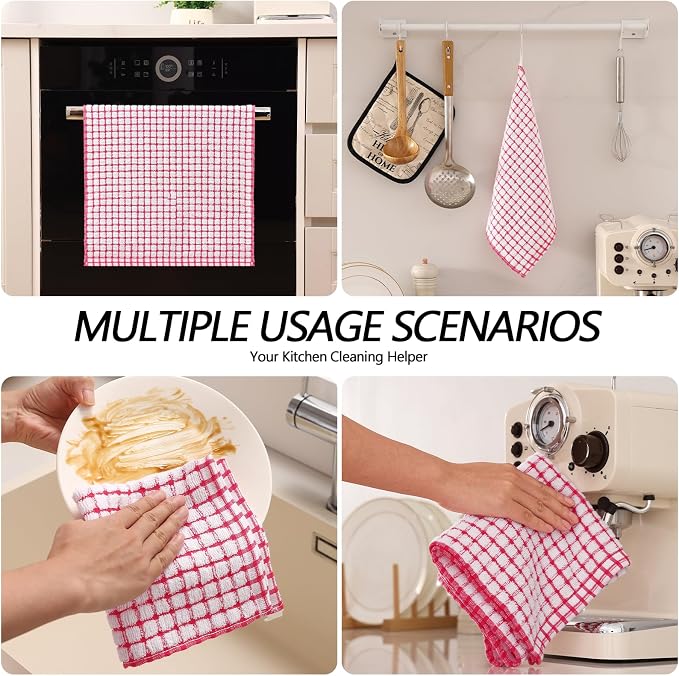 Homaxy Kitchen Towels and Dishcloths Set - Image 6