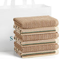Kitchen Dish Towels for Drying Dishes, Large Cotton Kitchen Towels, Stripped by Unknown