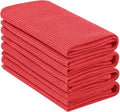 Homaxy 100% Cotton Waffle Weave Kitchen Towels, 4 Pack by Homaxy
