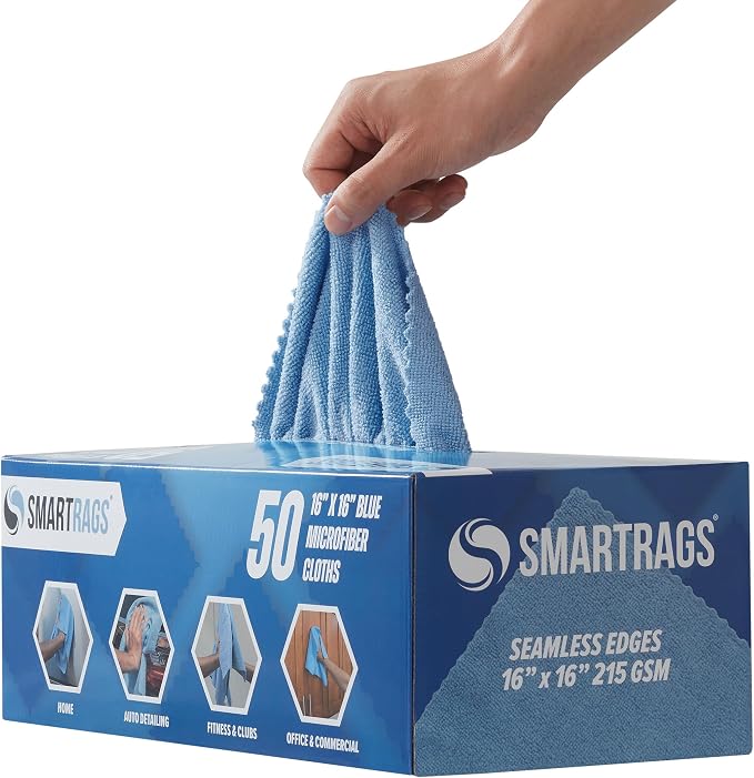 Arkwright Smart Rags Microfiber Cleaning Cloths, Pallet of 14400, Lint Free 180 - Image 3